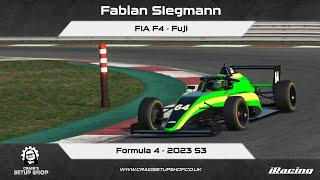 iRacing - 23S3 - FIA F4 - Formula 4 - Fuji - FS