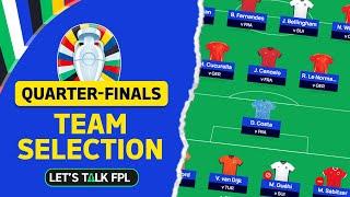 TEAM SELECTION FOR THE QUARTER FINALS  Euro 2024 fantasy Tips