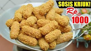 JANGAN PAKE TEPUNG TERIGU SOSIS CRISPY SERIBUAN