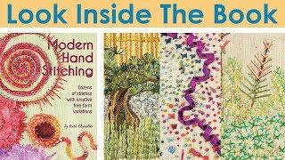 Look Inside The Book Modern Hand Stitching