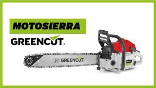 Greencut GS720X - La motosierra más potente para tus trabajos de poda y tala forestal