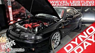 Dynoday mit dem Skyline R33 GTST - wieviel Leistung?  100-200 Zeit messen