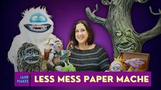 How to Paper Mache BEST paper BEST glue BEST results