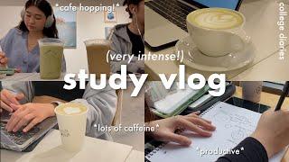 STUDY VLOG   finals week cafe studying how i stay motivated cramming neuroanatomy productive