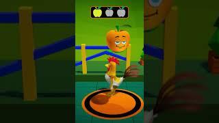 Videojuego de Bartolito  En Busca de Manzanas Naranjas #Shorts #LaGranjadeZenon #jugar