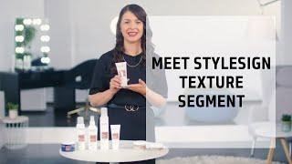 Meet the Texture Hair Styling Products  StyleSign  Goldwell Education Plus