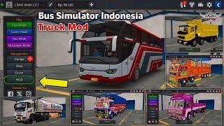 Bus Game Truck Mods in - Bus Simulator Indonesia Game Truck Mod for Bussid Mod Truck India