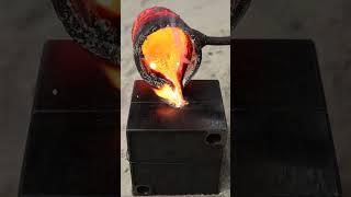 Making Metal Heart out of Nuts - Sand Casting