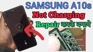 Samsung A10s  Not Charging  Problem Solution  Charging IC Jumper  Easy Repairing Trick.