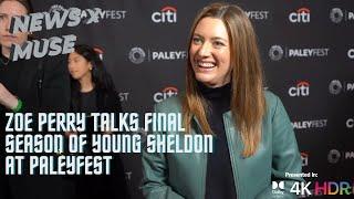 Zoe Perry Talks Final Season of Young Sheldon at PaleyFest