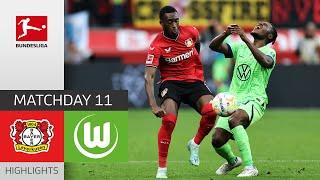 Bayer 04 Leverkusen - VfL Wolfsburg 2-2  Highlights  Matchday 11 – Bundesliga 202223