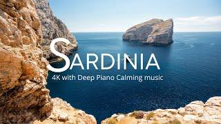 SARDINIA 4K Ultra HD - Scenic Relaxation Film with Deep Calming Piano Music for Stress Relief