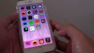 iPhone 6 How to Invert Screen Color To Negative  Normal Mode