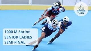 1000 M Sprint Semi Final Senior Ladies  WSG2024 - Italy