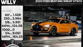 2020 GT500 Record Setting Dragy and Dragstrip Journey Stock to 1300 Horsepower KellTrac CX1300R