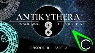 The #Antikythera Mechanism Episode 11 - Inscribing The Back Plate - Part 2 - #DialOfDestiny