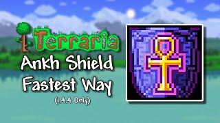 The FASTEST Way to Get The ANKH SHIELD In Terraria 1.4.4