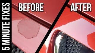 How To Repair Clear Coat LACQUER PEEL  5 minute fixes  Episode #1