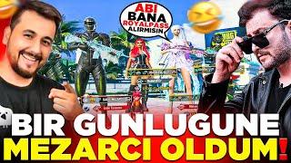 1 GÜNLÜĞÜNE MEZARCI OLDUMESKİ GÜNLERİ YÂD ETTİKPUBG MOBİLE