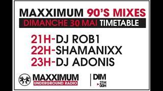 Maxximum 90s Mix 2 with DJ Rob1 Latin Paradise mix 8992