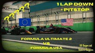 Automobilista 2  Formula ultimate 2 Vs Formula USA  1 lap down