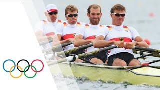 Mens Quadruple Sculls Rowing Final Replay - London 2012 Olympics