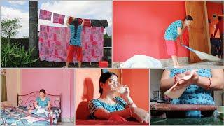 maine aaj pura kam complete kiya   Daily cleaning vlog  @IndianVloggerPuja  #viral  #vlogging