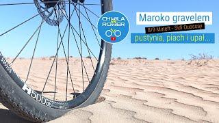 Maroko gravel 89 - pustynia piach i upał - Mirleft - Sidi Ouassay - Kross Esker 6.0 #87