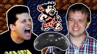 Matei Playing Flintstones and Krikkz Joyzz Controllers  Red Cow Arcade