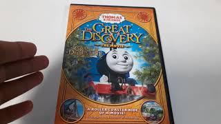 THOMAS AND FRIENDS THE GREAT DISCOVERY 2008 HIT ENTERTAINMENT DVD UNBOXING REVIEW