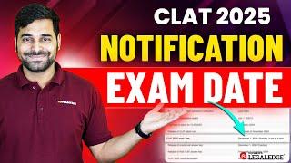 CLAT 2025 Exam Date Announced by CLAT Consortium Update  CLAT 2025 Date Confirmed