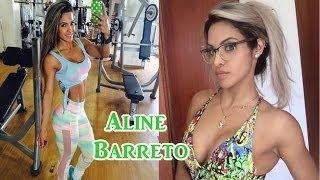 Aline Barreto Brazilian Fitness Girl  Full Workout & All Exercises