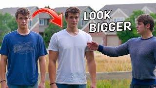 How to Look Bigger INSTANTLY For Skinny Guys In Seconds