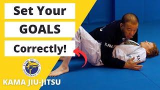 Kama Jiu-Jitsu is live Hit 2024 RUNNING. Set Your Goals Correctly