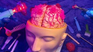 ASMR Brain Tingle Surgery  Whispered Tracing