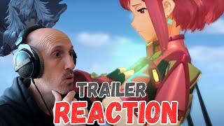 So this is Xenoblade Chronicles 2 Official Game Trailer Reaction