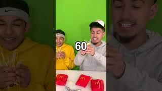 Who Can Eat The Most McDonalds Fries In One Bite?