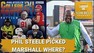 Phil Steele Picked The Marshall Thundering Herd Where?