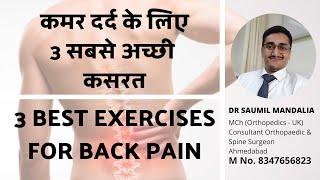 Best exercise for back pain Dr saumil . Advance Hospitals
