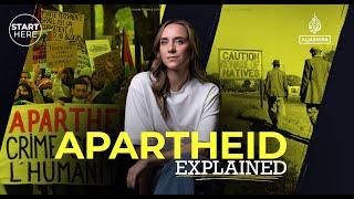 What is apartheid and why do some accuse Israel of it?  Start Here