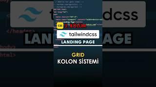 Grid Sistemi Tailwind CSS Dersleri