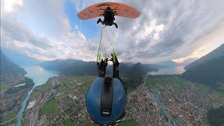 D-Bag show run above interlaken raw footage