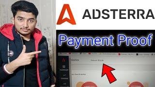 Adsterra Payment proof