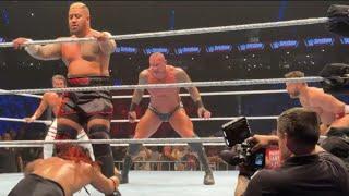 The Bloodline vs Randy Orton LA Knight & Andrade Full Match - WWE Live Mexico City 7132024