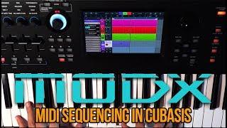 Easy-peasy MIDI recording -MODXMONTAGE with CUBASIS