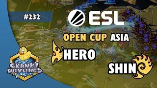 herO vs SHIN - PvZ  ESL Open Cup #232 Asia  Weekly EPT StarCraft 2 Tournament