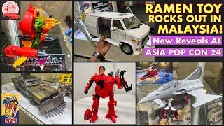 RAMEN TOY IN MALAYSIA All-New Product Reveals At Asia Pop Con 2024 Best 6-Inch Toy Vehicles Ever