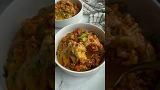 One Pot Stuffed Pepper Casserole  Eating Bird Food #highprotein #onepotmeal #stuffedpepper