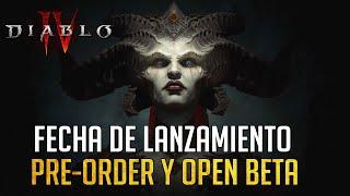 FECHA DE LANZAMIENTO PRE ORDER Y OPEN BETA  DIABLO 4 ESPAÑOL