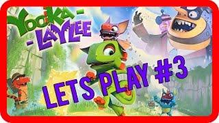 Yooka Laylee Lets Play PS4 germandeutsch blind gameplay - Teil 3 - Pflanzenbestäubung